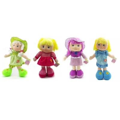 Spievajúca bábika Natálka 52cm - modrá