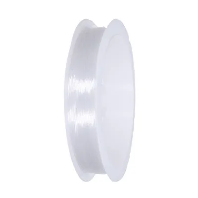 Lanko biele elastické na korálky 0,3mm,55m