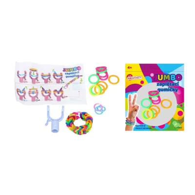 Gumičky zapletacie Jumbo+príslušenstvo