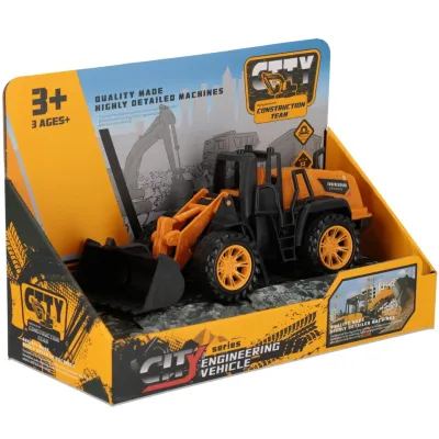 Buldozér s efektmi na zotrvačník 20cm