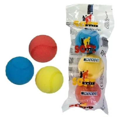 Soft ball penové loptičky 3ks