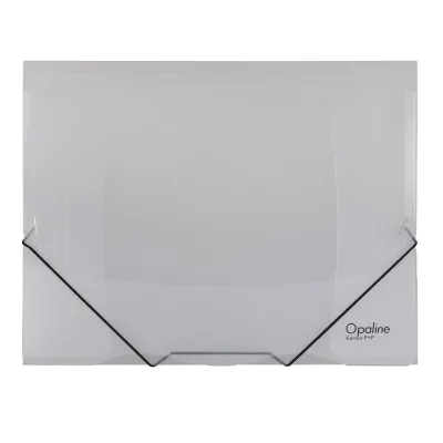 Odkladacie mapy A4 s gumou PP 253 OPALINE číre