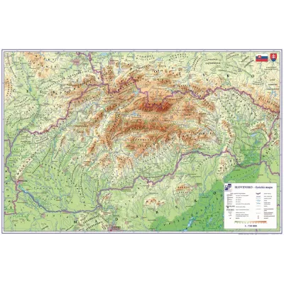 Podložka na stôl 60x40cm   Slovensko