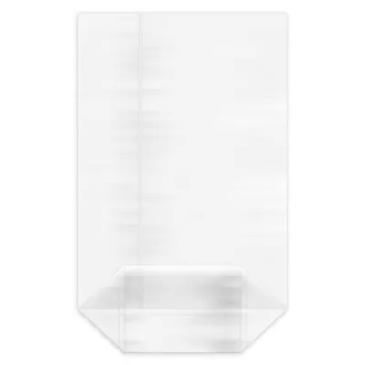 Vrecko celofánové číre (OPP) s krížovým dnom 18x30+7,5cm/100 ks