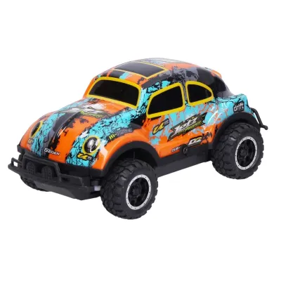 Auto chrobák RC bugina 17cm - modrá