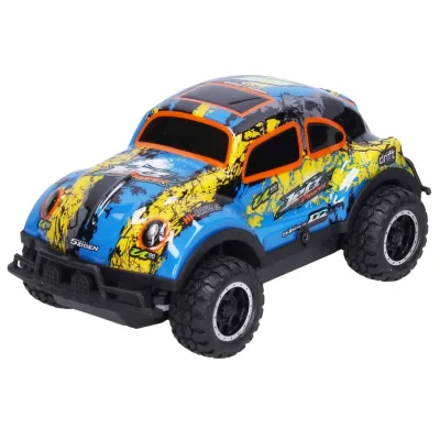 Auto chrobák RC bugina 17cm - modrá