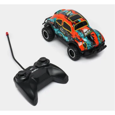 Auto chrobák RC bugina 17cm - modrá