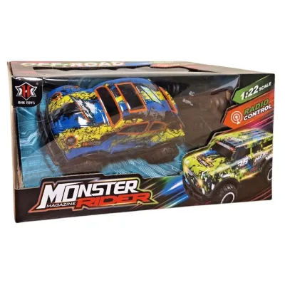 Auto chrobák RC bugina 17cm - modrá