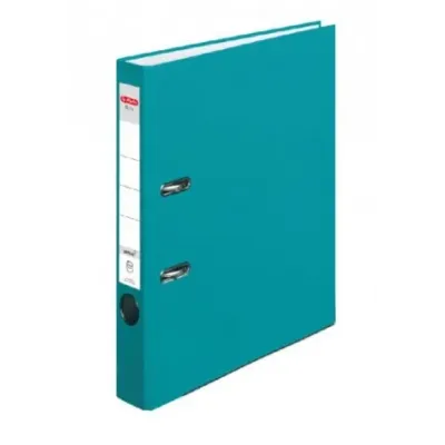 Kancelársky poradač pákový HERLITZ 5 tyrkysový tmavý D