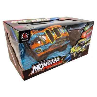 Auto chrobák RC bugina 17cm - modrá