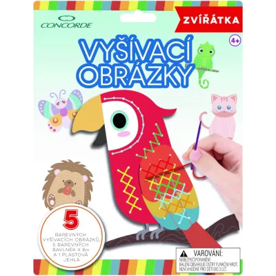 Vyšívacie obrázky CONCORDE Zvieratká