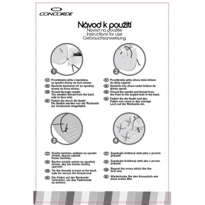 Vyšívacie obrázky CONCORDE Zvieratká