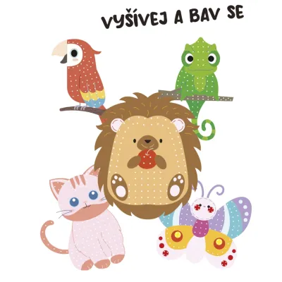 Vyšívacie obrázky CONCORDE Zvieratká