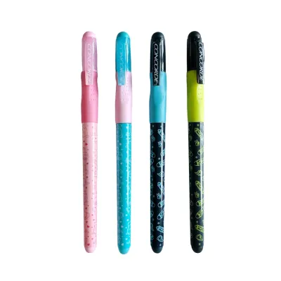 Pero gumovacie guľôčkové CONCORDE CoolMix, 0,7mm + 3ks tuha