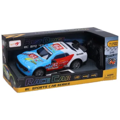 Auto 62 Champion svietiaci dymiaci RC na diaľkové ovládanie