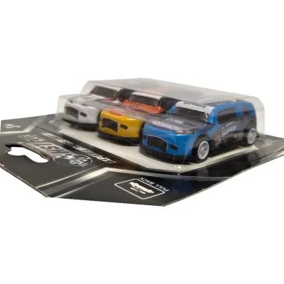 Auto kovové na spätné natiahnutie 7cm 3ks