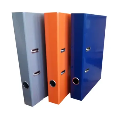 Kancelársky poradač pákový 8 RESKO  lamino,modrý  O