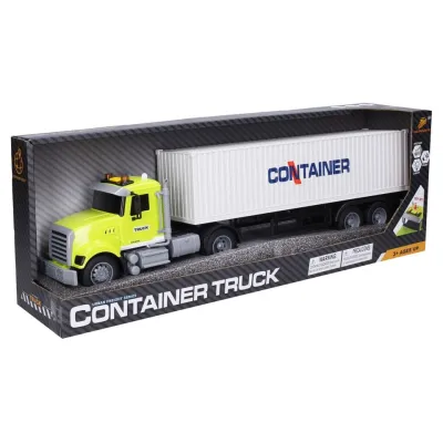 Auto ťahač s kontajnerom na zotrvačník 48cm