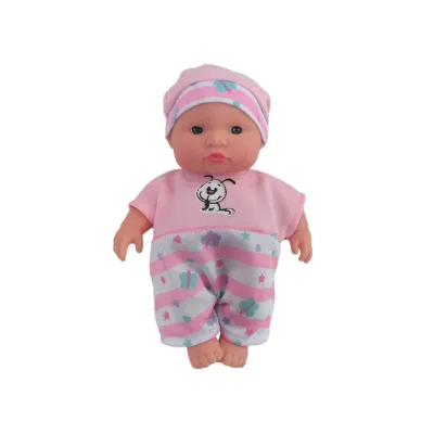 Bábätko ružové dupačky 18cm
