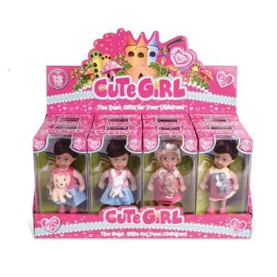 Bábika 11cm so psom