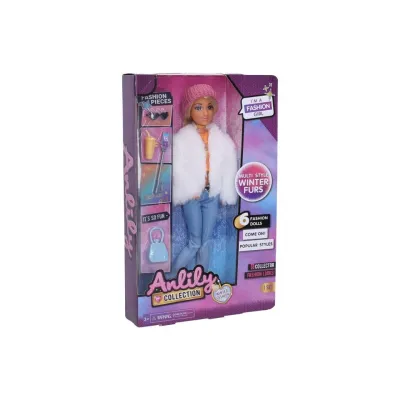 Bábika Anlily s doplnkami 28cm