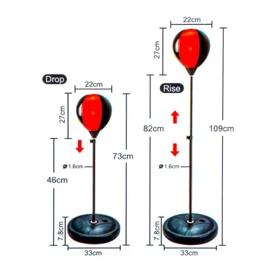 Boxovacia sada s rukavicami 109cm