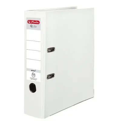 Kancelársky poradač pákový HERLITZ 8 biely