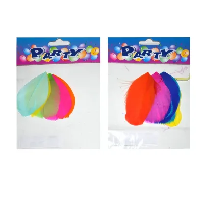 Dekoračné pierka 5ks