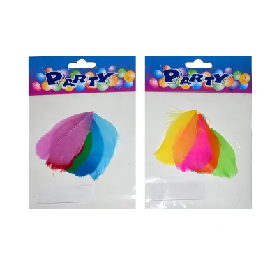 Dekoračné pierka 5ks