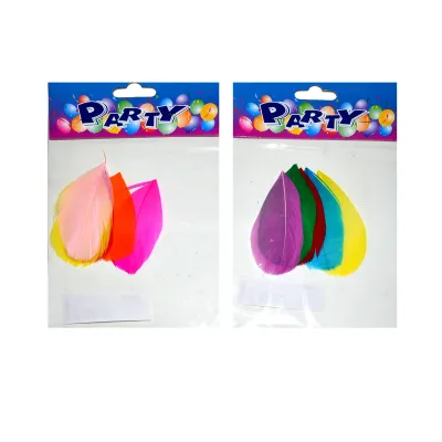 Dekoračné pierka 5ks