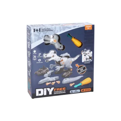 Dinosaurus šróbovací s kostrou