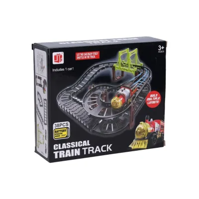 Dráha s mašinkou 31x32x14cm