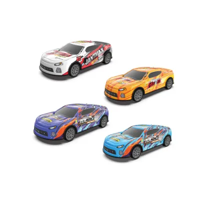 Driftovacie autíčko na zotrvačník kov 17cm - náhodná