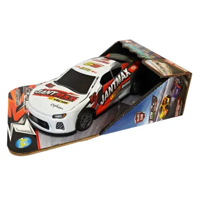 Driftovacie autíčko na zotrvačník kov 17cm - náhodná