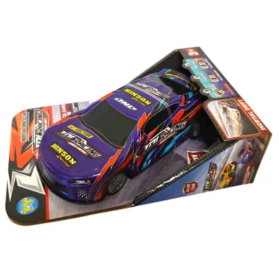 Driftovacie autíčko na zotrvačník kov 17cm - náhodná