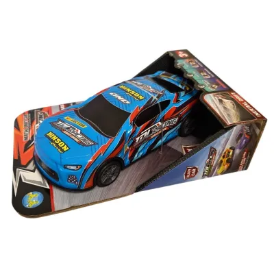 Driftovacie autíčko na zotrvačník kov 17cm - náhodná