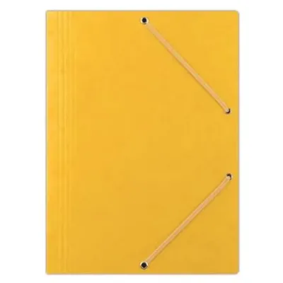 Odkladacie mapy A4 s gumičkou prešpán 253 žlté