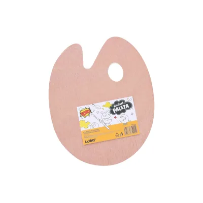 Drevená maliarská paleta 24x30cm