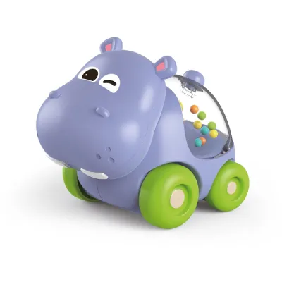 Hrkálka hroch na kolieskach 11 cm