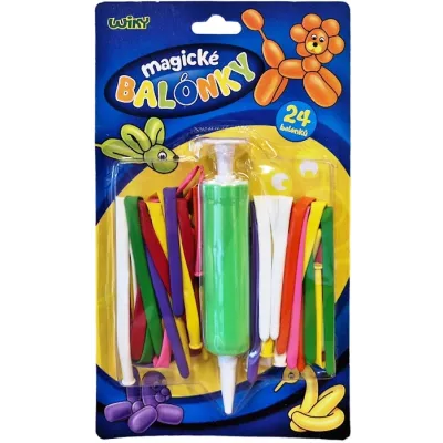 Magické balóniky set 24ks - náhodná