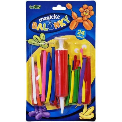 Magické balóniky set 24ks - náhodná