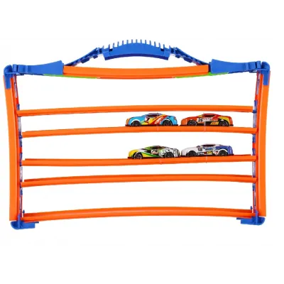 Autodráha/garáž s autami