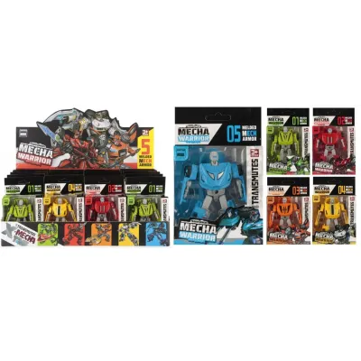 Autorobot 9 cm - žltá