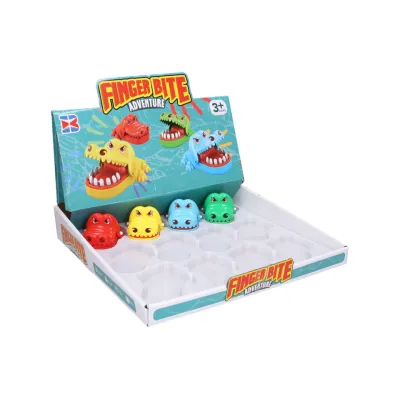 Hra krokodíl hryzúci 11cm - žltá