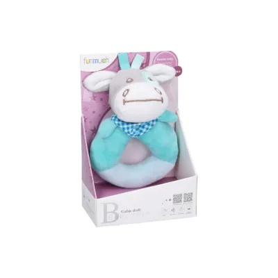 Hrkálka plyšová somárik 13cm