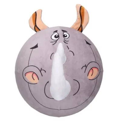 Plyšová nafukovacia lopta Nosorožec 30cm