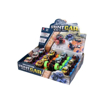 Terénne auto s odpruženými kolesami 9,5cm - modrá