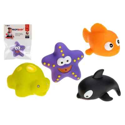 Zvieratká morské do vody striekacie 7cm - korytnačka