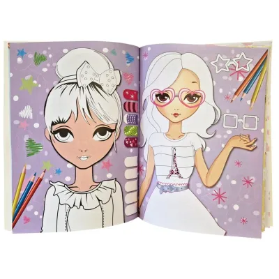 Fashion star Nechty aktivity s nálepkami