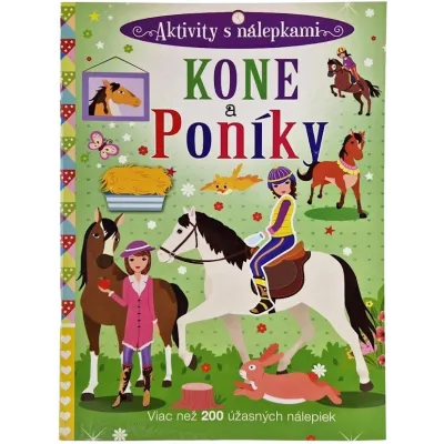 Kone a Poníky Aktivity s nálepkami 200+